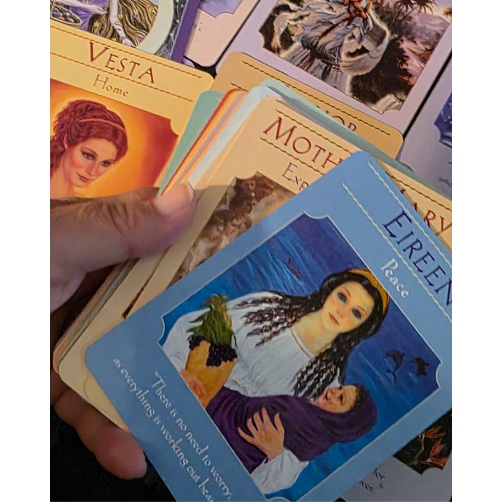 Authentic Goddess Guidance Oracle Cards Doreen Virtue | Gilt Gold Edges OOP Mint